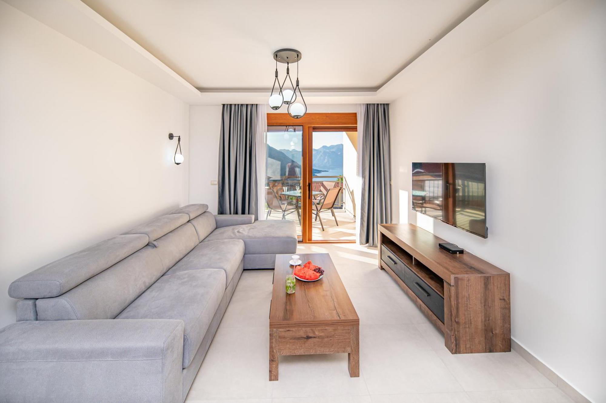 Apartmán Red Hill Kotor Exteriér fotografie