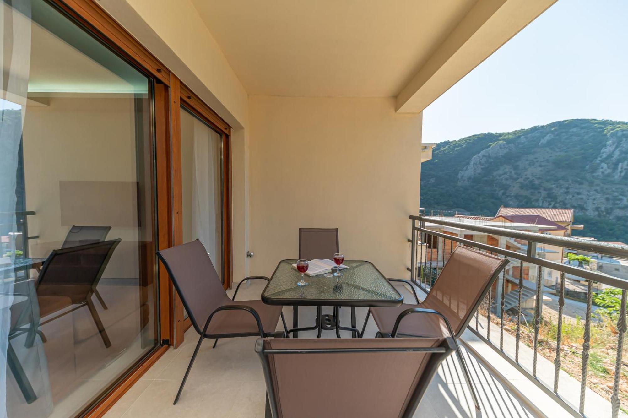 Apartmán Red Hill Kotor Exteriér fotografie