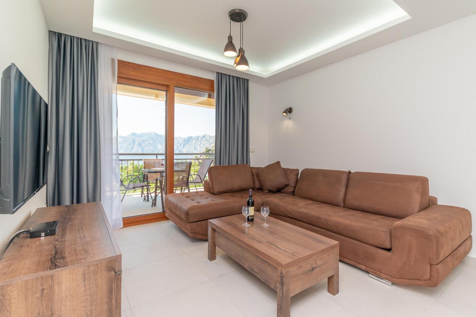 Apartmán Red Hill Kotor Exteriér fotografie